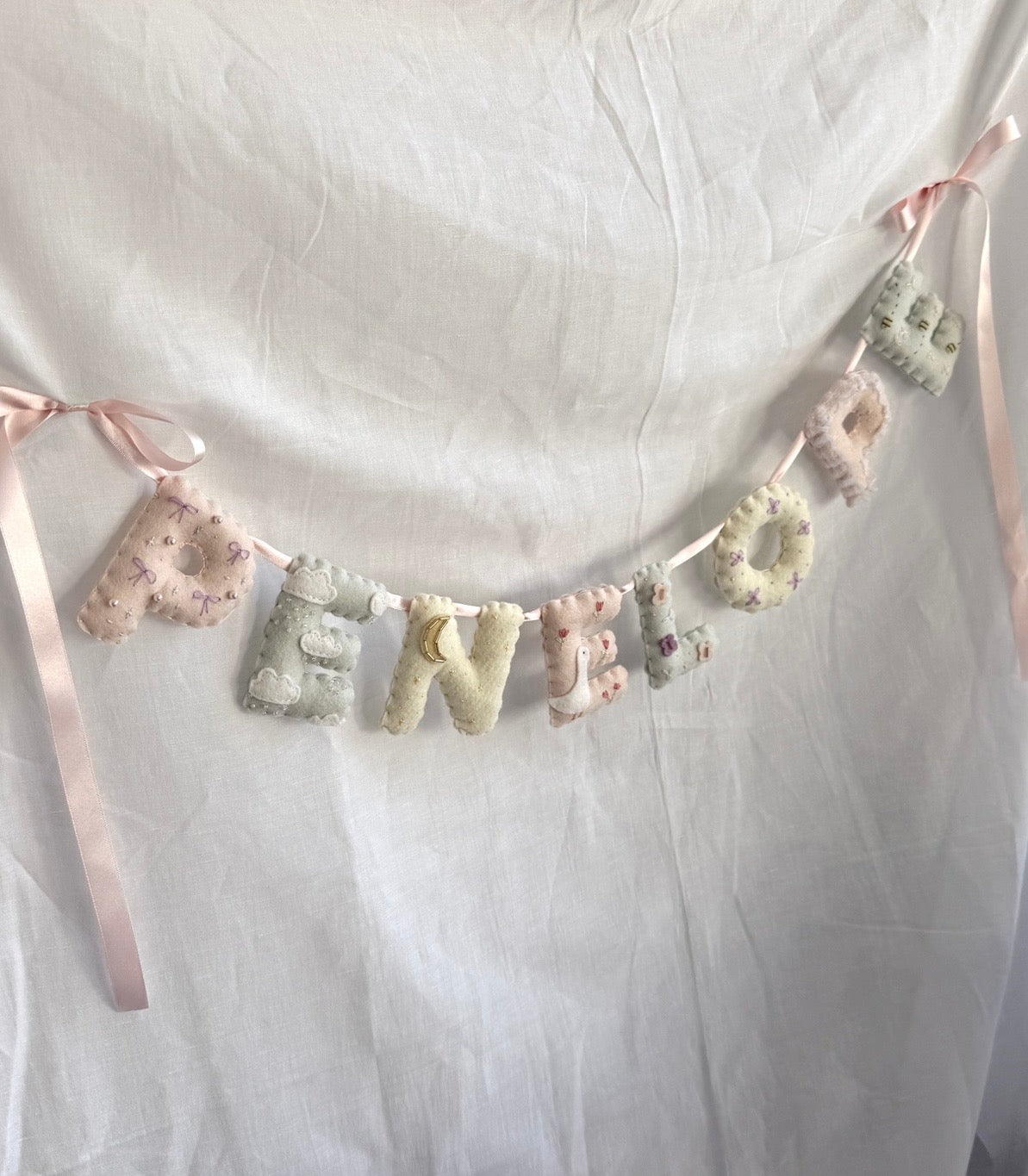 custom embroidered name banner