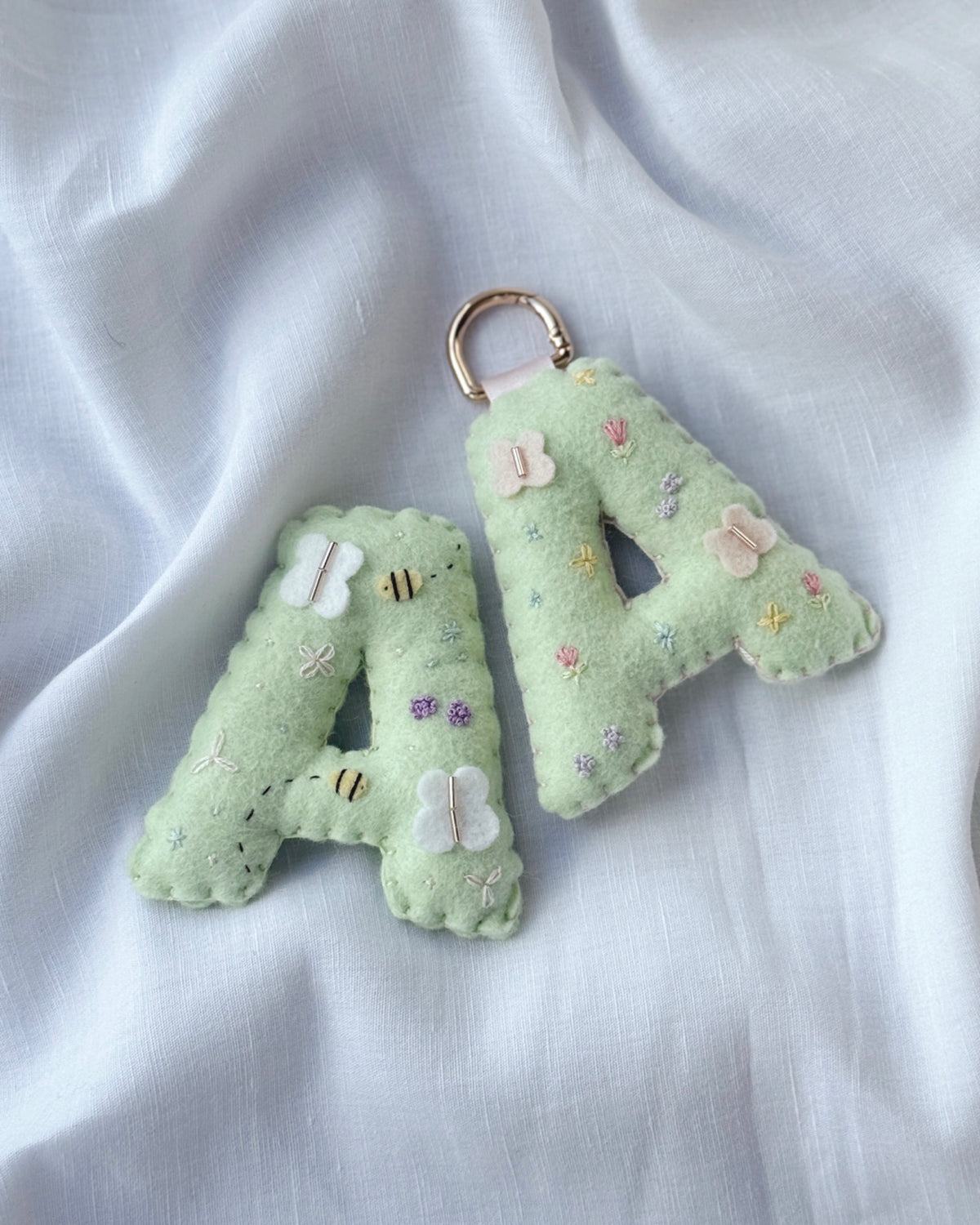 the bestie bundle (2 matching bag charms)