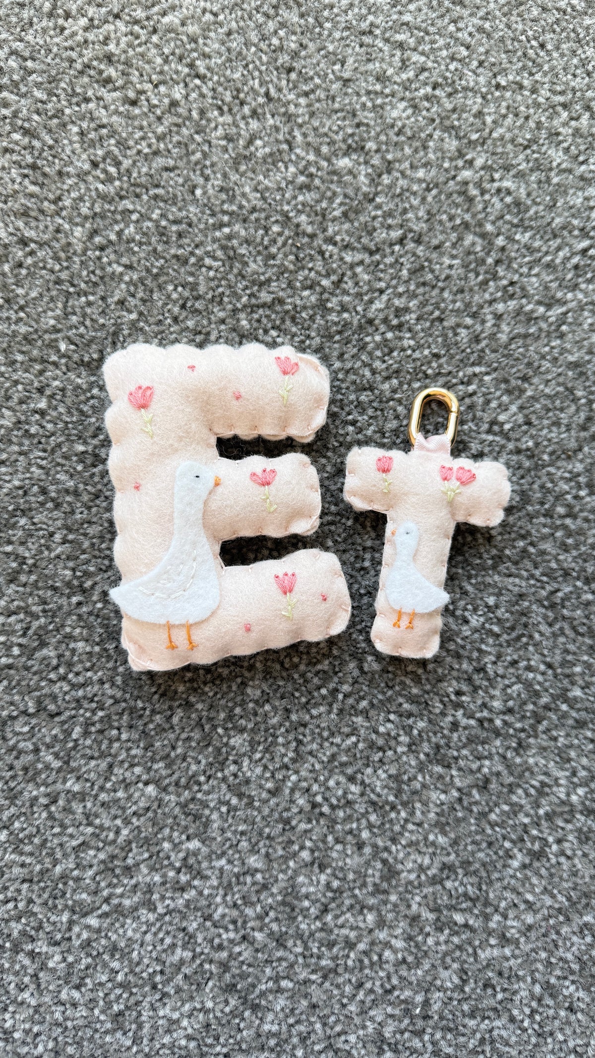 the perfect pair bundle (1 big and 1 little charm)